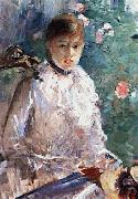 Berthe Morisot Summer (Young Woman by a Window) oil painting reproduction